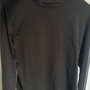 Elegant Black Long Sleeve Women's Top